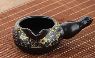 Semi Automatic Tiger Ceramic Kung Fu Tea Set - 9 pcs - mokupark.com