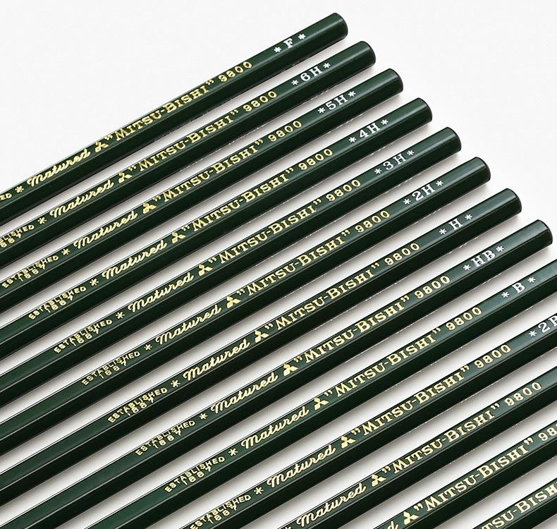 Uni 9800 pencil-Set of 12 - Moku Park