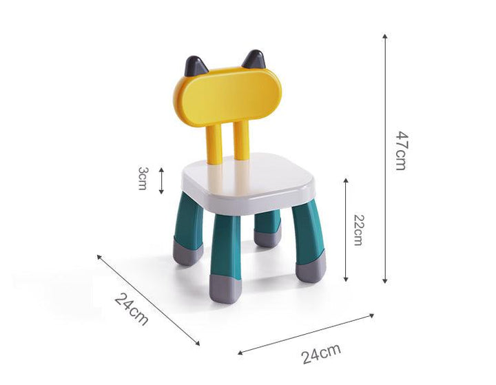 Wood Kids Multi-use Game and Reading (80cm-Desk + 1 Chair) - Moku Park